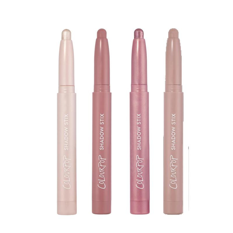 Colourpop All Eyes on Me Shadow Stix Set - Limited Edition Sultry Taupes & Flirty Pinks for Valentine'S Day Looks - Creamy High-Impact Pigment