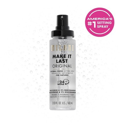 Milani Make It Last Original Natural Finish Setting Spray 2.03oz - New